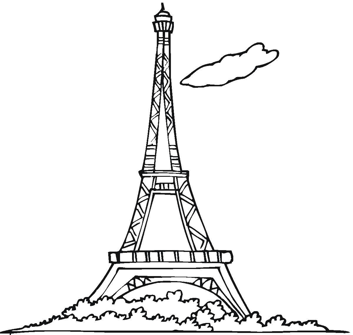 Eiffel Tower Cartoons